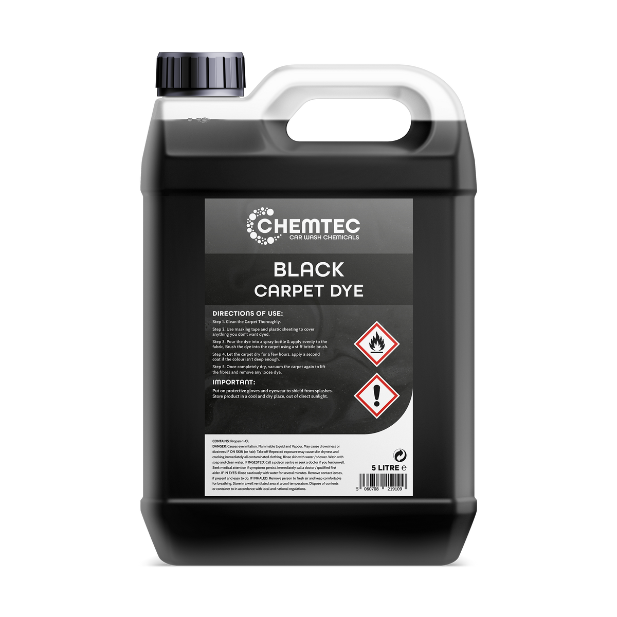 Black Carpet Dye