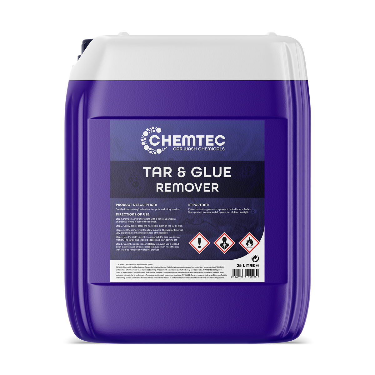 Tar and Glue Remover