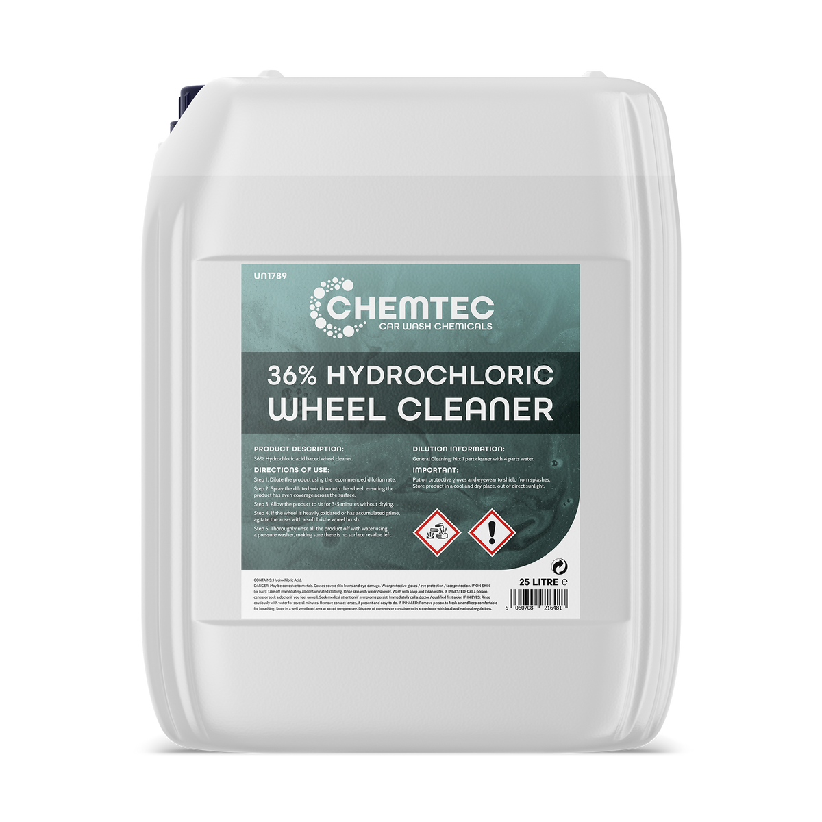 36% Hydrochloric Wheel Cleaner (Acid)